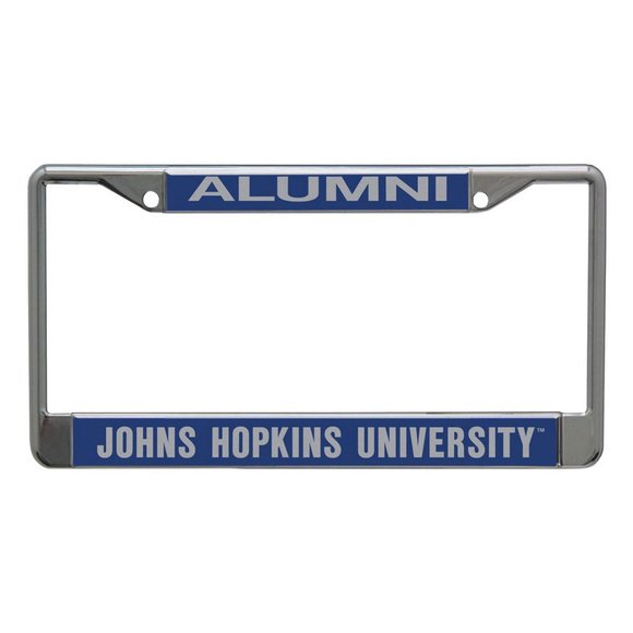 Johns Hopkins University License Plate Frame - Picture 1 of 1